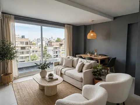 Departamento 3 ambientes con 2 baños