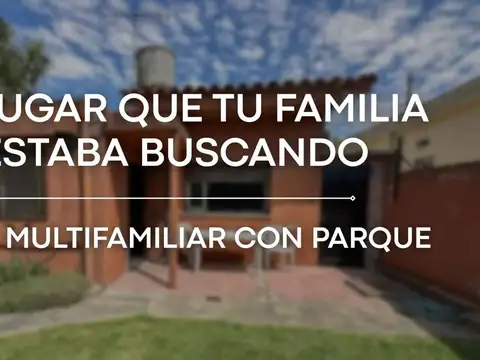 VENTA 2 CASAS EN RAMOS MEJIA 3 AMB CON PARQUE