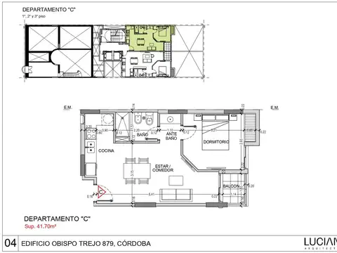 Departamento en Venta de 2 ambientes