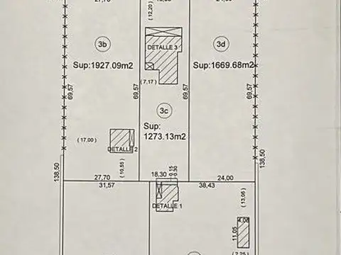 Terreno en Venta 18,30  mts Fondo