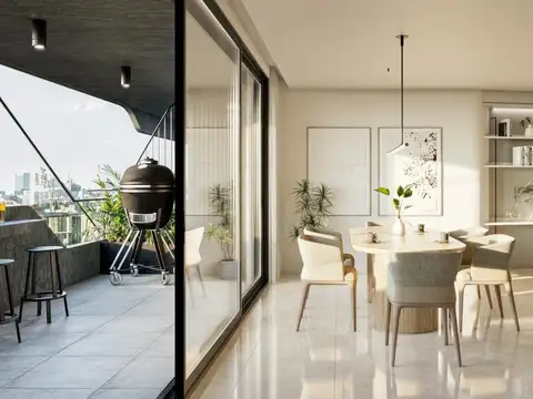 Departamento | 3 Dormitorios | Edificio I.1846 | Cochera | Amenities en terraza | Rosario | Barrio Abasto