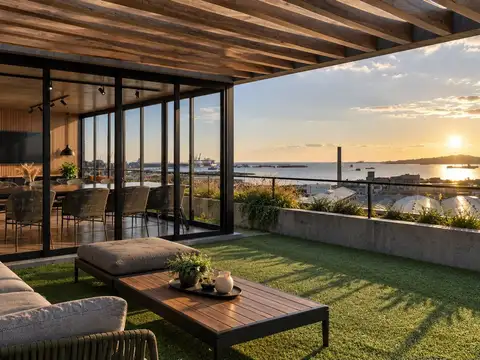 VENTA DE APARTAMENTO 1 DORMITORIO CON TERRAZA
