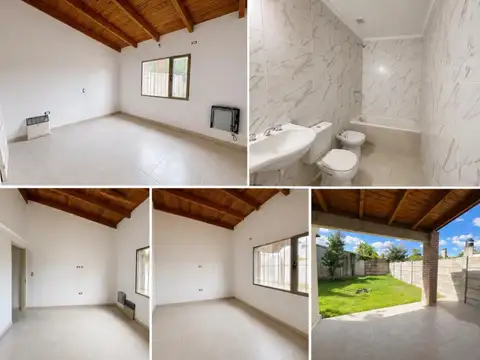 Venta/Permuta - Casa a estrenar 2 dormitorio - Centro, Roldán