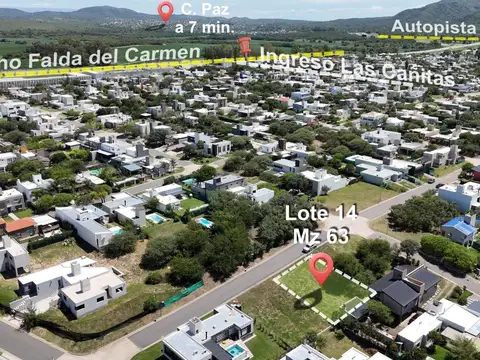 Terreno en Venta en Las Canitas, USD 55.000