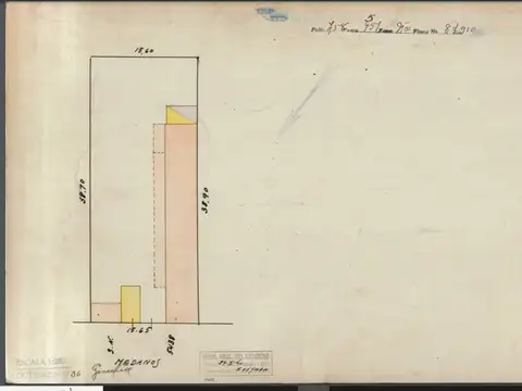 Terreno en Venta 38,50  mts Fondo