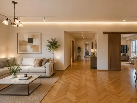 VENTA DEPARTAMENTO 2 COCHERAS PISO ALTO BELGRANO R
