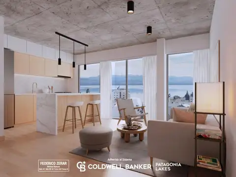 Departamento en pozo 1 ambiente en Centro de Bariloche