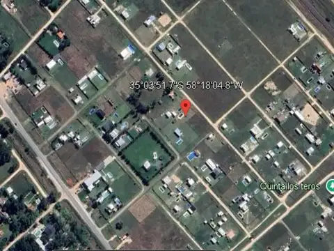 Terreno en Venta 20  mts Fondo