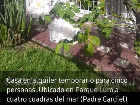 Casa en Alquiler Temporal al Oeste