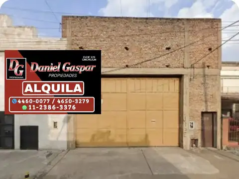 ALQUILER – AMPLIO GALPÓN EN VILLA LIBERTAD
