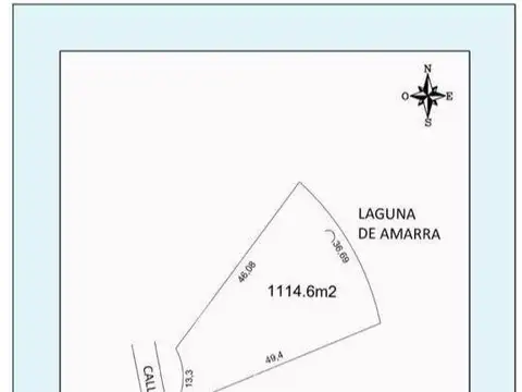 Terreno en Venta de 1114,0 m2