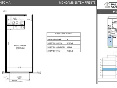 Departamento en Venta 1 año