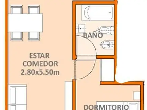 Departamento en Villa Urquiza