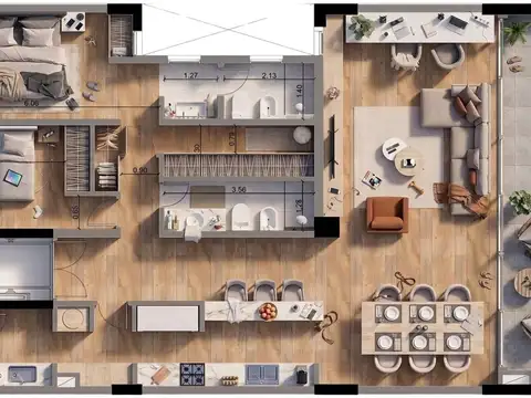 Departamento en Venta de 2 dormitorios