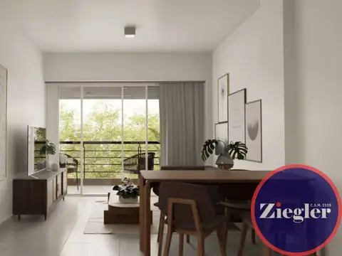 Departamento en Venta de 1 dormitorio