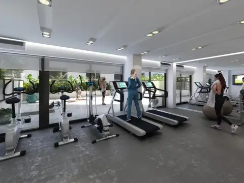 Departamento Monoambiente con 1 baño