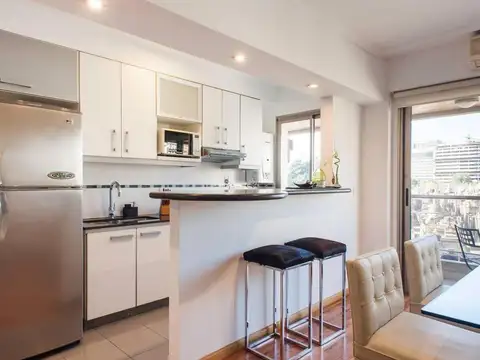 Departamento 2 ambientes con 1 baño