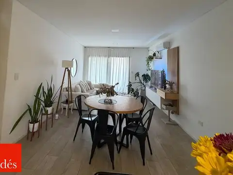 Departamento 3 ambientes con 2 baños