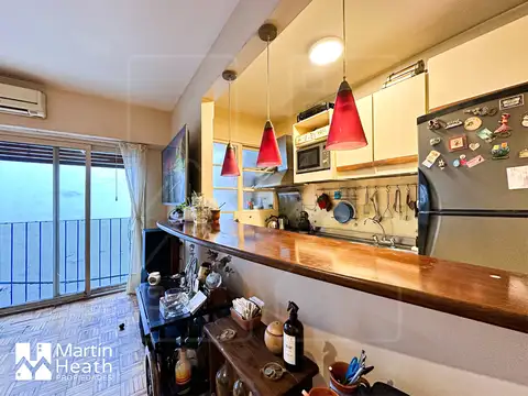 Departamento 2 ambientes con 1 baño