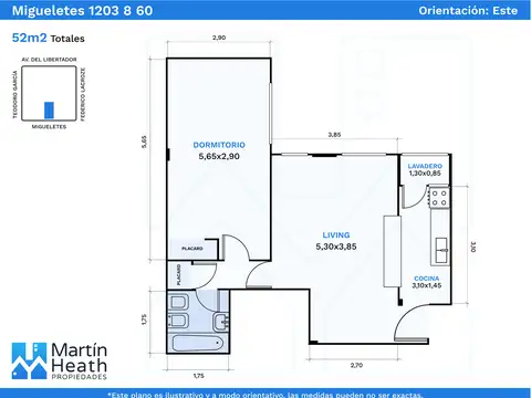 Migueletes 1203 , Piso 8