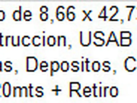 Terreno en Venta de 185,0 m2