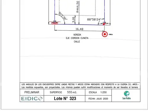 Terreno en Venta en San Pablo, USD 45.000
