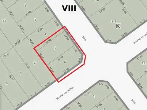 Calle 843 esquina 898 a pasos Avenida 844