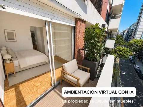 HERMOSO  2 AMB CON BALCÓN PROXIMO AL SHOPPING ALTO PALERMO- BAJAS EXPENSAS
