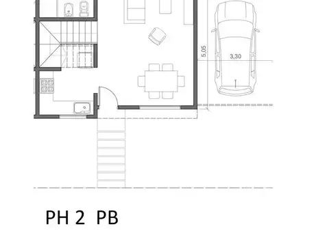 Depto Tipo Casa en Venta A Estrenar