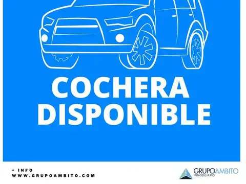 Venta  Cochera simple Ideal Rentistas Rosario