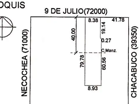 Venta de Lote de terreno en Barrio Martin