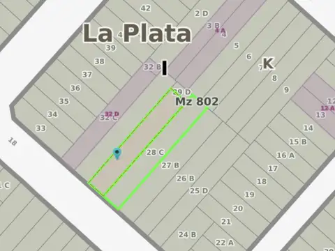 Terreno en Venta en Plaza Moreno, USD 120.000