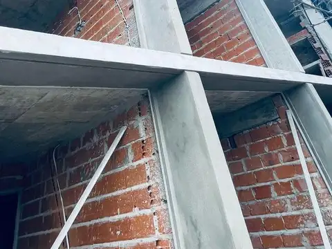 Departamento 2 ambientes con 2 baños