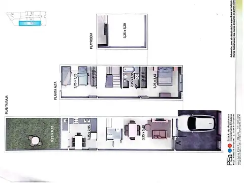 Depto Tipo Casa 4 ambientes con 1 baño