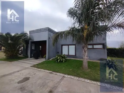 VENDE - CASA BARRIO CERRADO - 6 AMBIENTES -CANNING - CONFORT - PARQUE