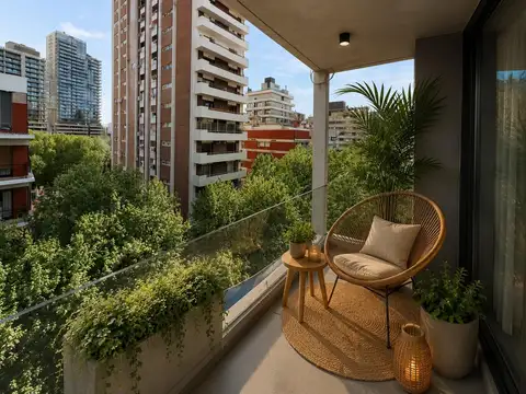 Departamento Monoambiente con 1 baño