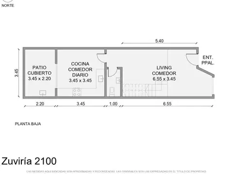 Depto Tipo Casa en Venta en Flores, USD 159.000