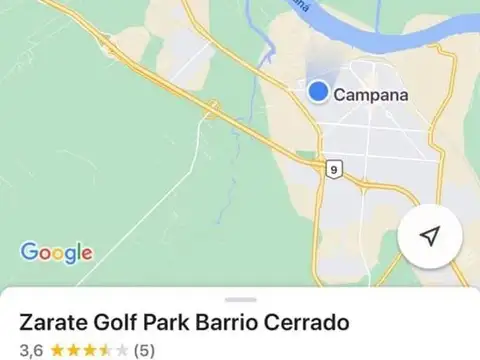 Terreno en Venta en Zarate, USD 27.000