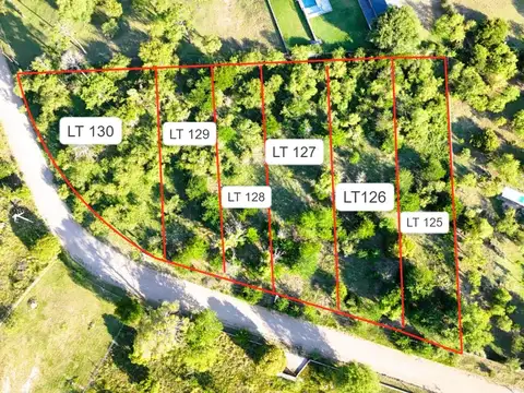 FINANCIADOS 24 CUOTAS - 6 LOTES A LA VENTA - A 300 M. DE LA OLLA, CALAMUCHITA. cód (2133)