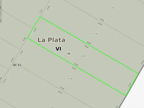 LOTE EN VENTA EN CITY BELL ENTRE CAMINOS