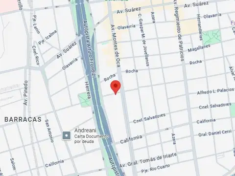 Quinquela Martín e/ Avenida Montes de Oca y General Hornos