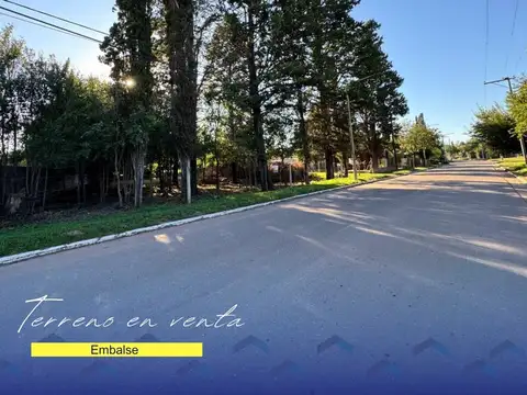 Se vende lote en Embalse