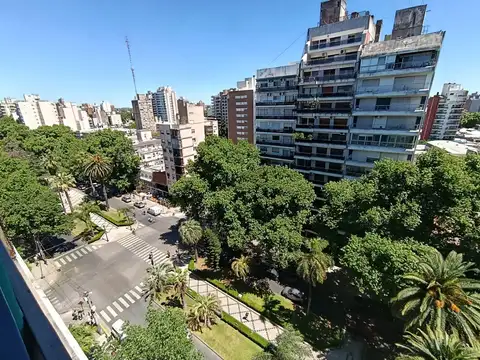 Departamento de dos dormitorios con Cochera en alquiler en Blvd Oroño 1100 Rosario