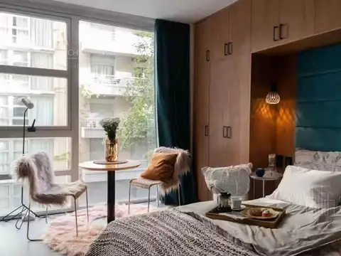 Alquiler monoambiente amueblado y equipado en Recoleta