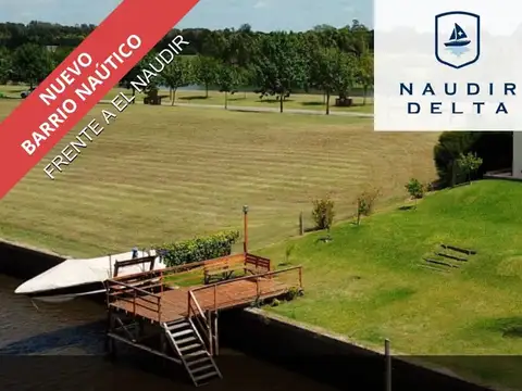 EN VENTA LOTE BARRIO NAUTICO EL NAUDIR, ESCOBAR