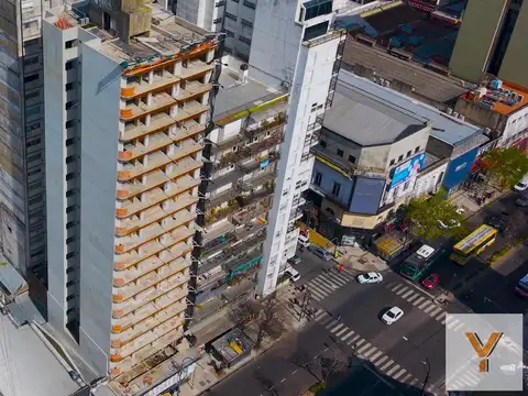 Departamento venta-construcción - 1 dormitorio- 39mts2 - Microcentro, La Plata-emprendimiento