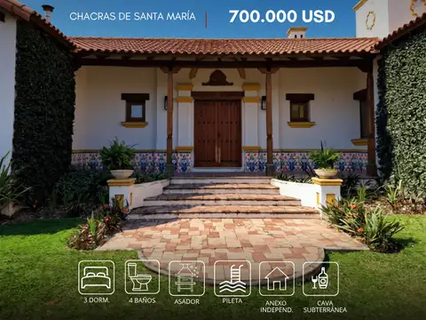 Casa en VENTA en Chacras de Santa María, San Lorenzo Chico
