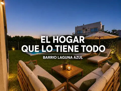 CASA TRES AMBIENTES BARRIO LAGUNA AZUL