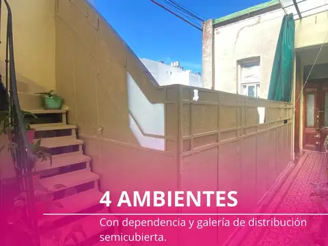Venta - Departamento - 4 ambientes - Balvanera - Dependencia