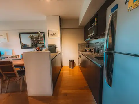 Departamento 2 ambientes con 1 baño